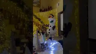 Olaf costume inflatable