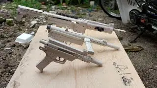 SENAPAN MAINAN PVC PAKAI PER ala ala SMG(submachinegun) #toysfakegun