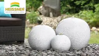 HEISSNER - Gartenbrunnen-Set SAPHIRA LED (016617-09)