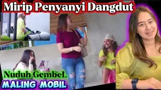 Agogo Reaction‼️Girl Looks Like Dangdut Singer Nuduh GembeL M4L1n9 MobiL#prank #reaction #funny #...