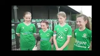England & Arsenal’s Leah Williamson returns to Newport Pagnell Town to open 3G pitch - BBC Look East