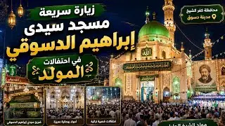 احتفالات مولد سيدي إبراهيم الدسوقي بمدينة دسوق في كفر الشيخ 