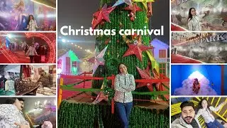 Christmas Carnival Gurugram 2025 | Amazing Night Vlog”