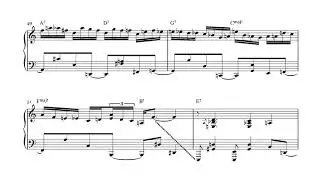 Michel Camilo - And Sammy Walked In (Live) [ Transcription ]