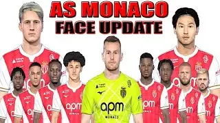 PES 2019:AS MONACO NEW FACEPACK