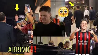 🚨Ardon Jashari Arrives In Italy To Complete Transfer To AC Milan. Ardon Jashari Ac Milan News 
