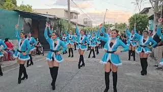 BANDA Chalatenango CENTRO en EL desfile DE correos DE san PABLO tacachico