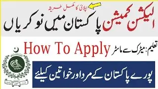 Election Commission Jobs ECP JObs 2022 New Govt Jobs 2022(@todaypakjobs41)