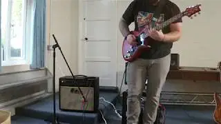 PRS Sonzera 20W dimed and cranked at max volume - room mics only