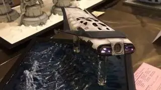 Interstellar ship lighted. JerseyFest 2016