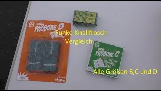 Funke Knallfrosch vergleich B, C und D