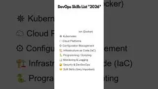 important DevOps Skills list for 