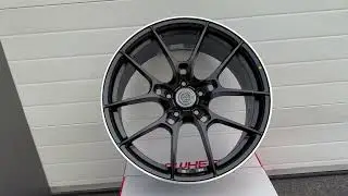Диски Wheelegend ULF09 19 8.5J вес 10,2kg Satin Black Machine Lip
