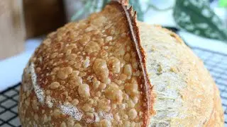 Pane semintegrale con Lievito Madre| Dall’autolisi alla cottura _ Impasto a mano