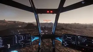 Star Citizen test fly double joystick