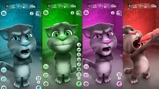 My Talking Tom Cat 😺 fun colors effects gameplay video #meme #cat #gameplay