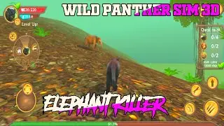 The Elephant Killer Of Wild Panther Sim 3D Android Game