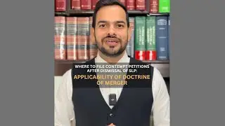 WHERE TO FILE CONTEMPT PETITIONSAFTER DISMISSAL OF SLP:APPLICABILITY OF DOCTRINEOF MERGER