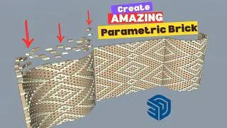 Создавайте УДИВИТЕЛЬНЫЕ параметрические кирпичные стены в 3D-моделировании