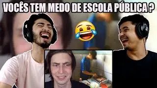 REACT &eacute; por isso que tenho medo de escola p&uacute;blica... (FELCA)