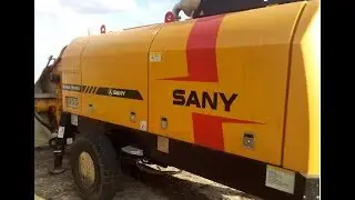 стационарный бетонный насос Sany HBT60C-1816D