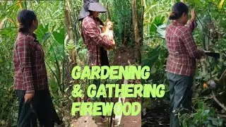 Fixing our backyard for future garden | Slow living in the Philippines