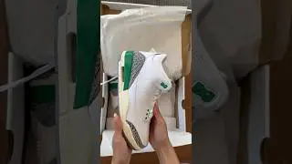 UP CLOSE with the Air Jordan 3 LUCKY GREEN 🍀!  Dropping May 18 on SNKRS
