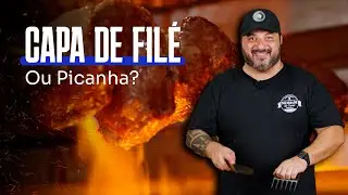 Capa de Filé ou Picanha? | Bife Americano na Brasa com Manteiga Temperada