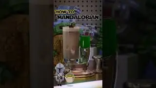 How To Make The Mandalorian | Star Wars Cocktail | #themandalorian #starwars #sincitybartender