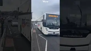 Not a bus but a coach (P019 DKD)  on the ￼M23/M24