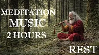Tibetan Flute, Inner Strength & Calm Mind,Stop Overthinking,Soul of Forest