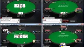 Nl2 zoompoker на pokerstars, 4 стола sh (часть 5)