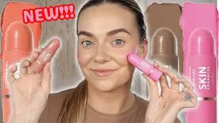 NEW! Covergirl Blush Balm Sticks!!!! MAKEUP REVIEW!