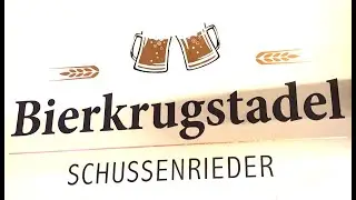 Der Bierkrugstadel von der Schussenrieder Brauerei Ott in Bad Schussenried