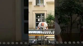 Egg-cellent Speed⏲️: Breaking 70 Eggs in 30 Seconds Without Using Hands!🥚👨🏻&zwj;🦲