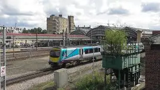 Trains at York Station 13 08 2019