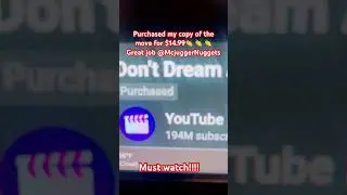 Just watched Don&rsquo;t dream about me Great job @McJuggerNuggets  #horror movie next plz #moviereview