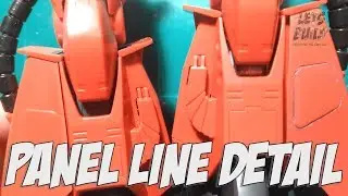 Adding more Detail/Depth to existing Panel Lines on you Gunpla Kit Lets Build