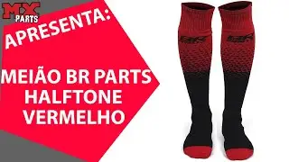 Mei&atilde;o BR Parts Halftone Vermelho Escuro