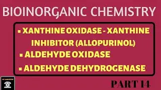 XANTHINE OXIDASE- XANTHINE INHIBITOR ( ALLOPURINOL) & ALDEHYDE OXIDASE & ALDEHYDE DEHYDROGENASE