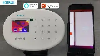 [Alexa] Voice command control W204 Alarm System via Amazon Alexa #W20 #Alexa