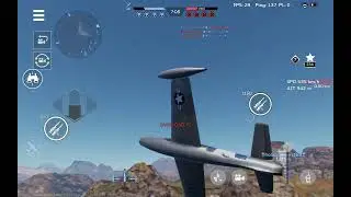 AD-2, AD-4, F-84, A-1H air battle gameplay #WTM 