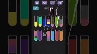 Water Sort Puzzle level 154#gameplay #gameandroid