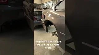 Bmw m3 e 36 kit rocket bunny armado en adm team