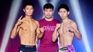 เฉิน จายี่ ชั่งได้ 135 ป. vs ฮิโรกิ นารูโอะ ชั่งได้ 134.8 ป.ONE ลุมพินี 140 ,.30.ม.ค.69