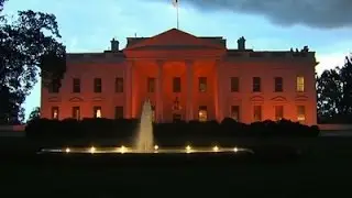 White House Lit Pink for Breast Cancer Awareness