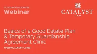 Basics of a Good Estate Plan & Temporary Guardianship Agreement Clinic