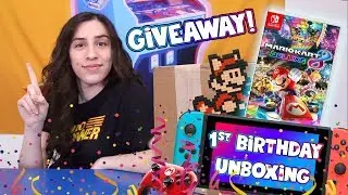 Nintendo Switch 1 Year Anniversary Giveaway & Unboxing! - JustJesss