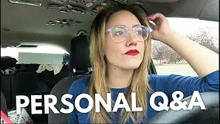 LIVING IN MY CAR: PERSONAL Q&A | Katie Carney