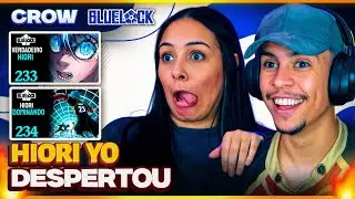 (O VERDADEIRO HIORI YO!) Blue Lock - CAP 233 e 234 | Crow | [Casal Jounin React] 🔥